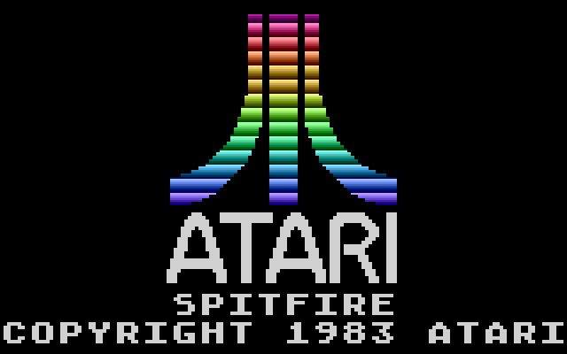 Spitfire (1984) (Atari) Screenshot